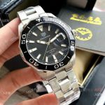 New Replica TAG Heuer Aquaracer 300m Automatic Watch Stainless Steel Black Dial